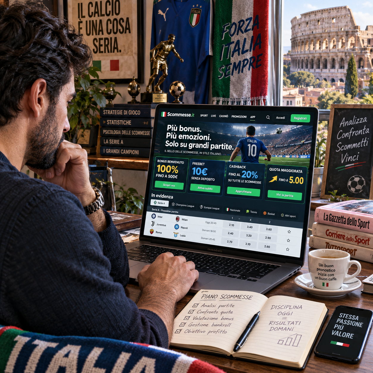 Guida Completa Ai Bonus E Alle Promozioni Delle Scommesse Online In Italia Nel 2026